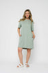 Nell-Luxe Fleece Tee Dress